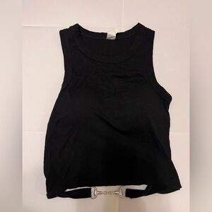 Classic Black Sleeveless Top
